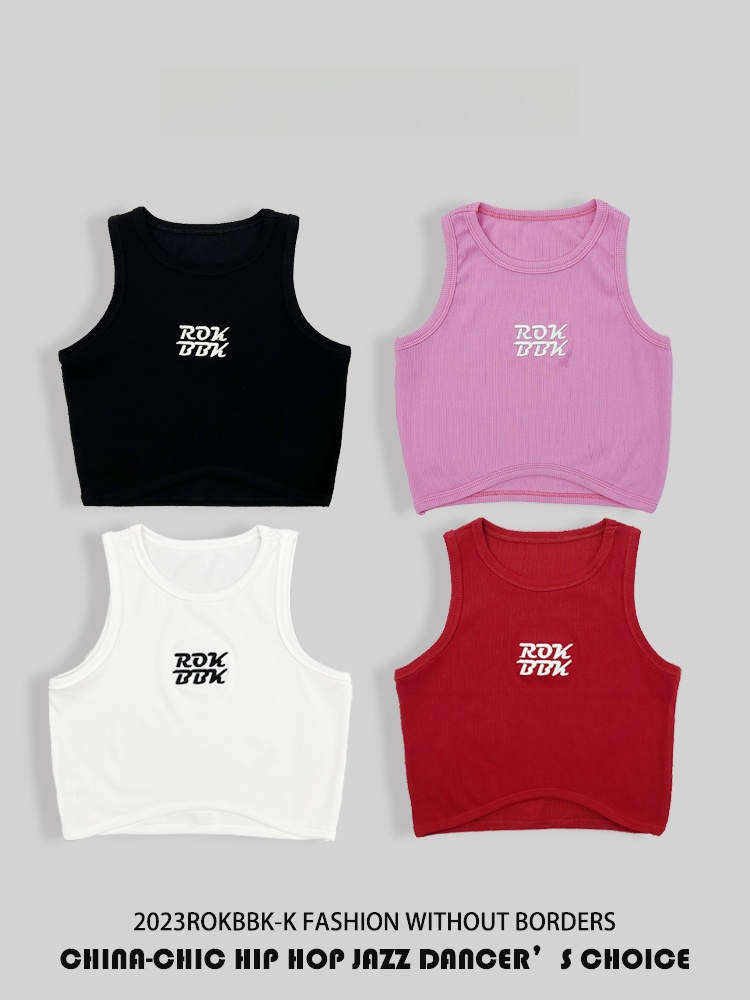 Streetwear Brand With K - Top Corto Sportivo ROKBBK-K, Abbigliamento Street