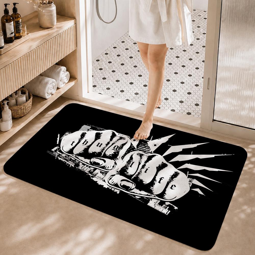 Streetwear Brand Rugs - Tappetino antiscivolo assorbente del marchio streetwear