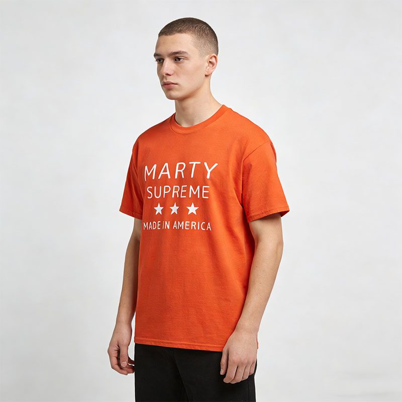T-shirt in cotone arancione Ma - Supreme Brand Streetwear recensione e prezzo