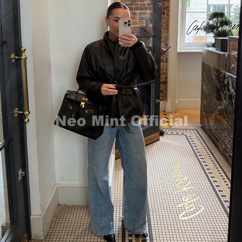 Cappotto in Ecopelle Nero Tren - Streetwear Brands 2026 recensione e prezzo